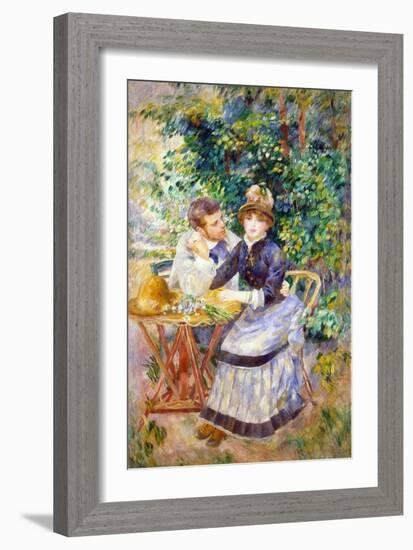 In the Garden, 1885-Pierre-Auguste Renoir-Framed Giclee Print