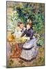 In the Garden, 1885-Pierre-Auguste Renoir-Mounted Giclee Print