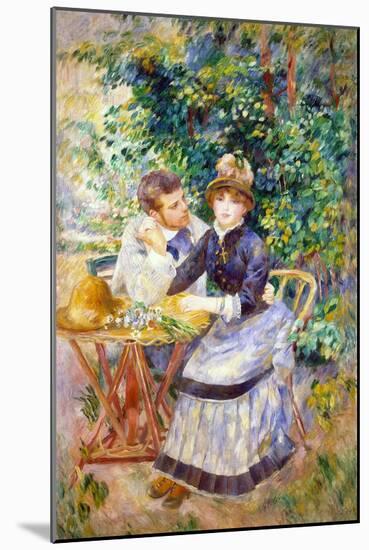 In the Garden, 1885-Pierre-Auguste Renoir-Mounted Giclee Print