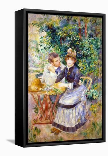 In the Garden, 1885-Pierre-Auguste Renoir-Framed Premier Image Canvas