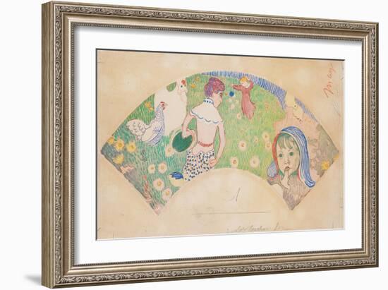 In the Garden, 1890-Maurice Denis-Framed Giclee Print