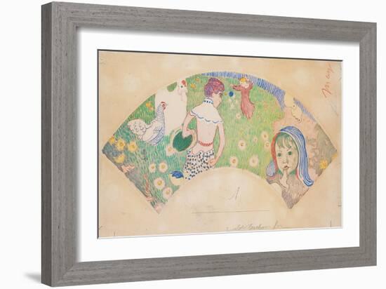 In the Garden, 1890-Maurice Denis-Framed Giclee Print