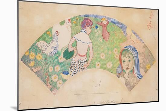 In the Garden, 1890-Maurice Denis-Mounted Giclee Print