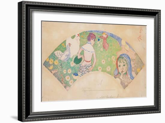 In the Garden, 1890-Maurice Denis-Framed Giclee Print