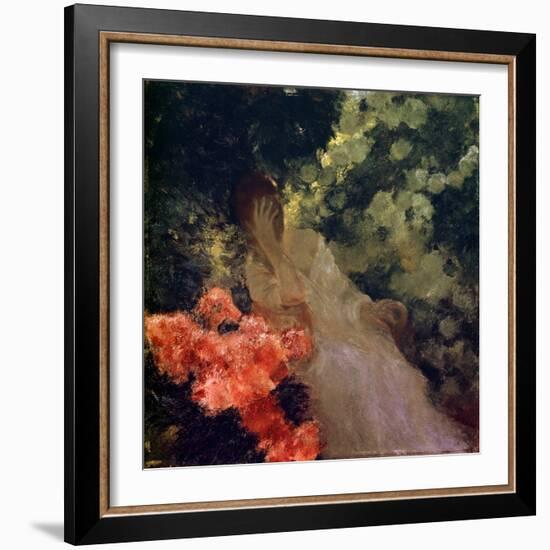 In the Garden, 1898-Gaston De Latouche-Framed Giclee Print