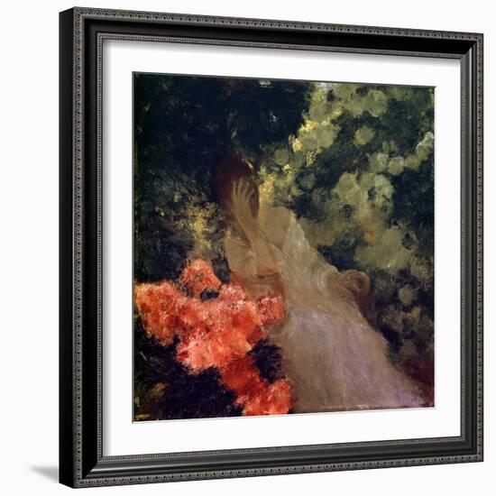 In the Garden, 1898-Gaston De Latouche-Framed Giclee Print