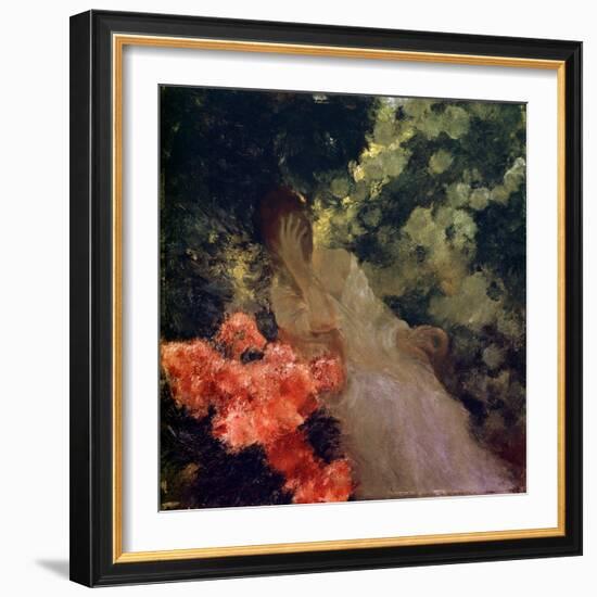 In the Garden, 1898-Gaston De Latouche-Framed Giclee Print