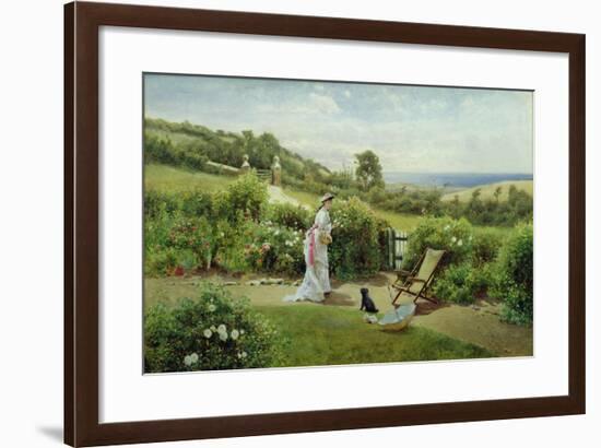 In the Garden, 1903-Thomas James Lloyd-Framed Giclee Print