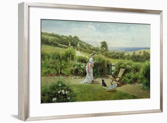 In the Garden, 1903-Thomas James Lloyd-Framed Giclee Print