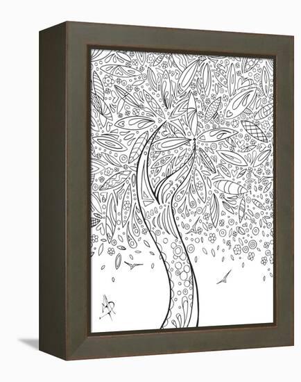 In the Garden 5-Megan Duncanson-Framed Premier Image Canvas