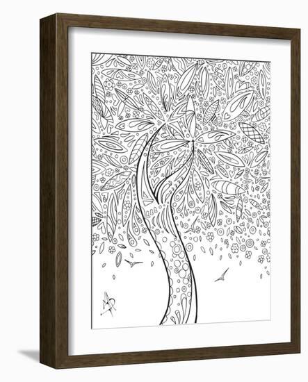 In the Garden 5-Megan Duncanson-Framed Giclee Print