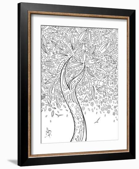 In the Garden 5-Megan Duncanson-Framed Giclee Print