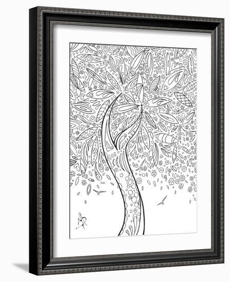 In the Garden 5-Megan Duncanson-Framed Giclee Print