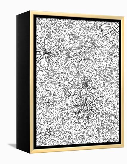 In the Garden 6-Megan Duncanson-Framed Premier Image Canvas