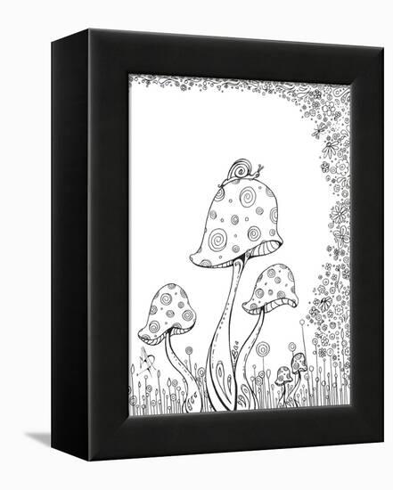 In the Garden 8-Megan Duncanson-Framed Premier Image Canvas