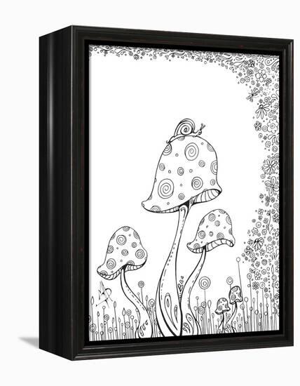 In the Garden 8-Megan Duncanson-Framed Premier Image Canvas