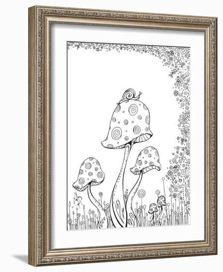 In the Garden 8-Megan Duncanson-Framed Giclee Print