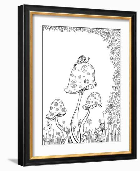 In the Garden 8-Megan Duncanson-Framed Giclee Print