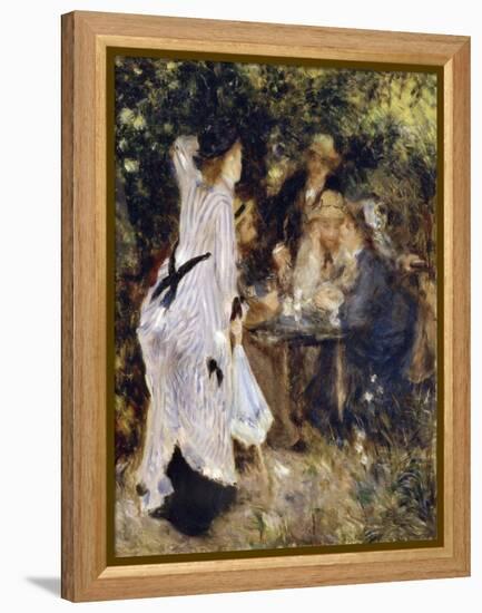 In the Garden (Au Jardin Du Moulin De La Galett), 1876-Pierre-Auguste Renoir-Framed Premier Image Canvas