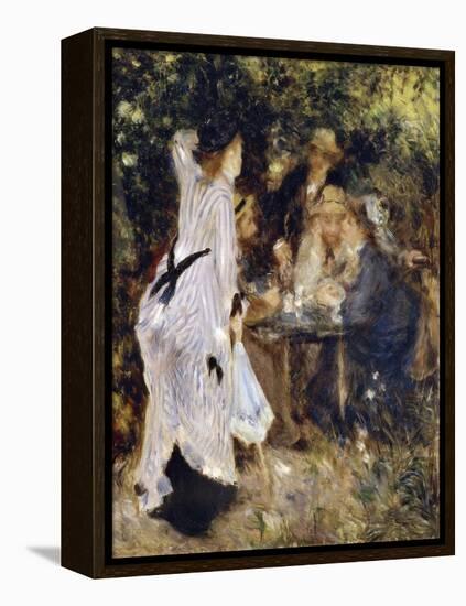 In the Garden (Au Jardin Du Moulin De La Galett), 1876-Pierre-Auguste Renoir-Framed Premier Image Canvas