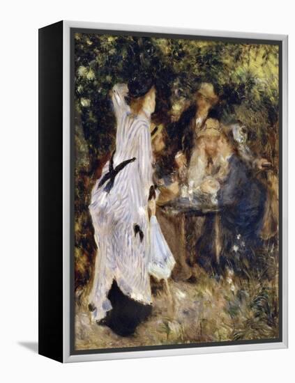 In the Garden (Au Jardin Du Moulin De La Galett), 1876-Pierre-Auguste Renoir-Framed Premier Image Canvas