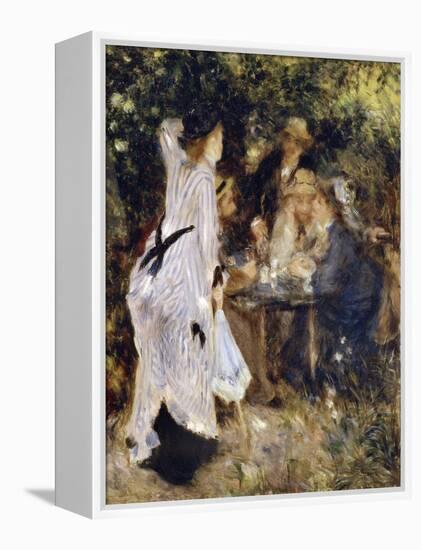 In the Garden (Au Jardin Du Moulin De La Galett), 1876-Pierre-Auguste Renoir-Framed Premier Image Canvas