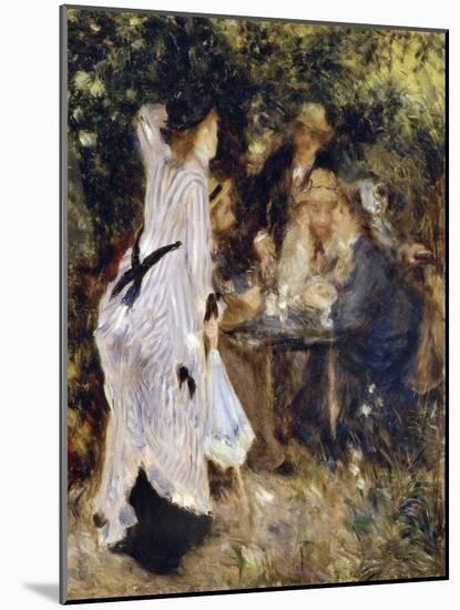 In the Garden (Au Jardin Du Moulin De La Galett), 1876-Pierre-Auguste Renoir-Mounted Giclee Print