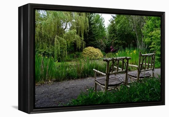 In the Garden I-Brian Moore-Framed Premier Image Canvas