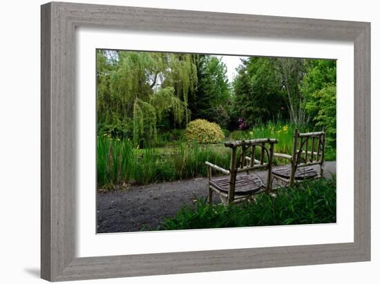 In the Garden I-Brian Moore-Framed Photographic Print