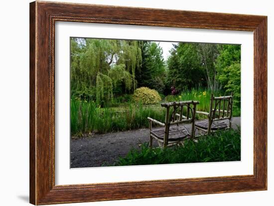 In the Garden I-Brian Moore-Framed Photographic Print