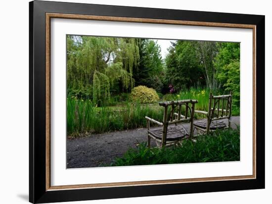 In the Garden I-Brian Moore-Framed Photographic Print