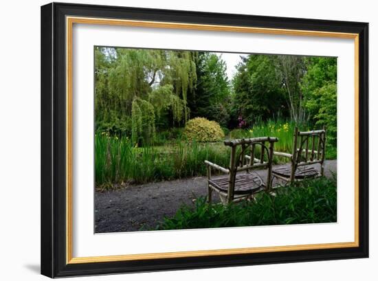 In the Garden I-Brian Moore-Framed Photographic Print