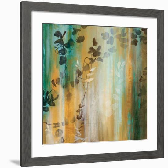 In The Garden II-Cat Tesla-Framed Giclee Print