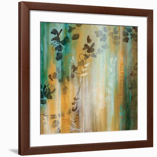 In The Garden II-Cat Tesla-Framed Giclee Print