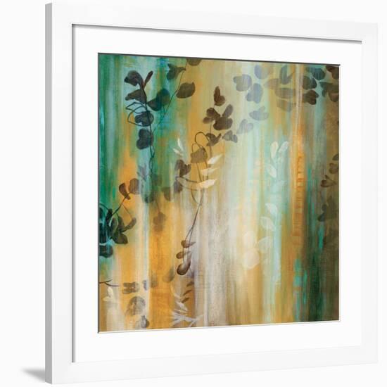 In The Garden II-Cat Tesla-Framed Giclee Print