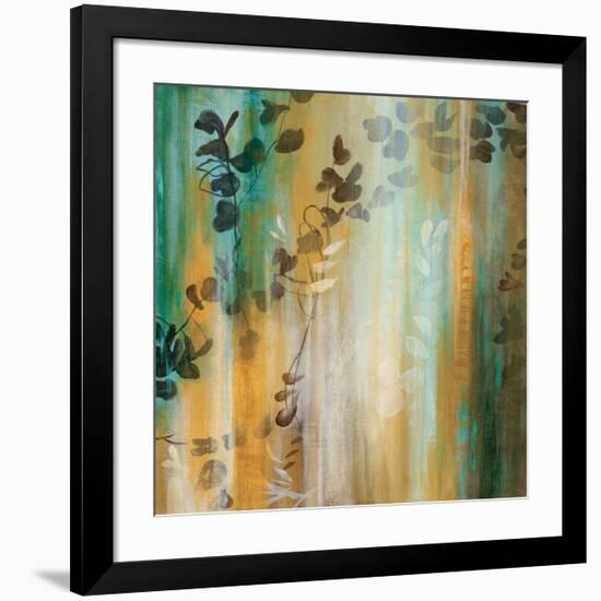 In The Garden II-Cat Tesla-Framed Giclee Print