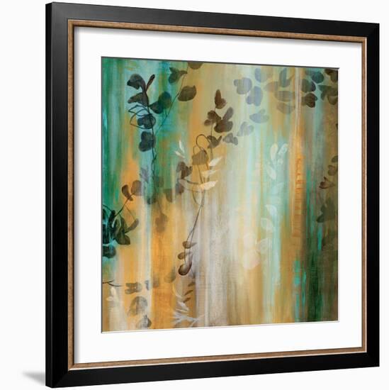 In The Garden II-Cat Tesla-Framed Art Print