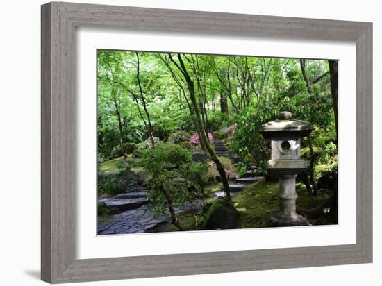 In the Garden II-Brian Moore-Framed Photographic Print