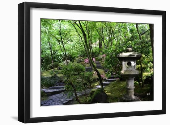 In the Garden II-Brian Moore-Framed Photographic Print