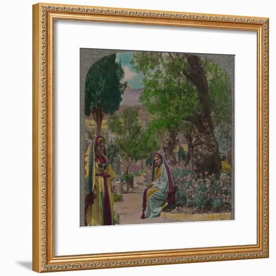 'In the Garden of Gethsemane', c1900-Unknown-Framed Photographic Print