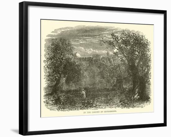 In the Garden of Gethsemane-null-Framed Giclee Print