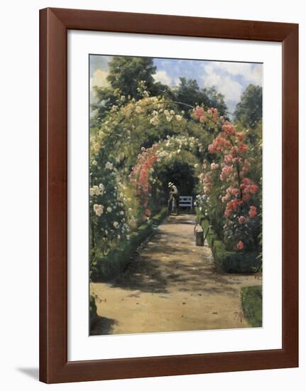 In the Garden-Peder Mork Monsted-Framed Premium Giclee Print