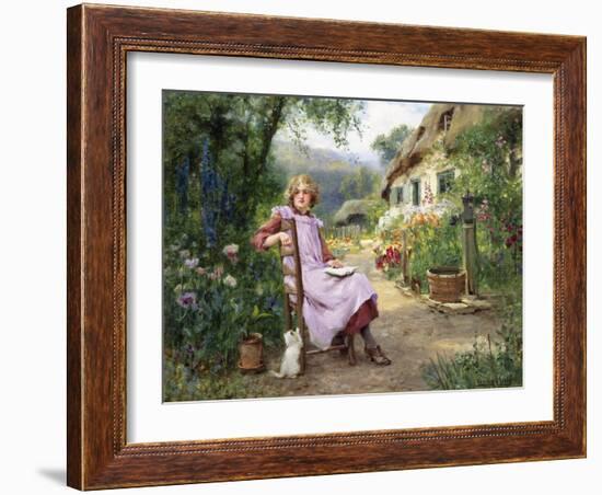 In the Garden-Yeend King-Framed Giclee Print