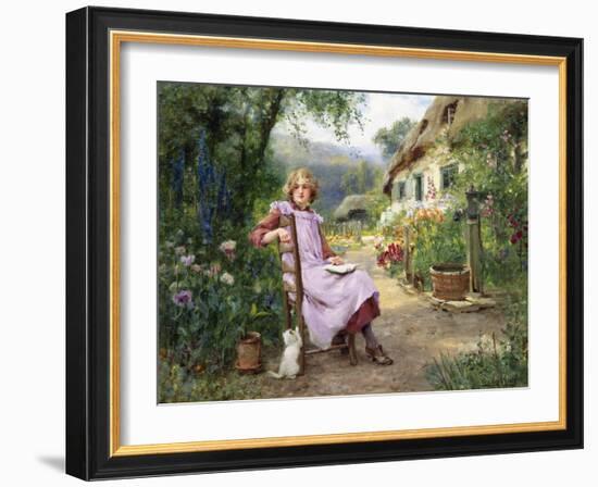 In the Garden-Yeend King-Framed Giclee Print