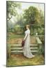 In the Garden-Ernest Walbourn-Mounted Giclee Print