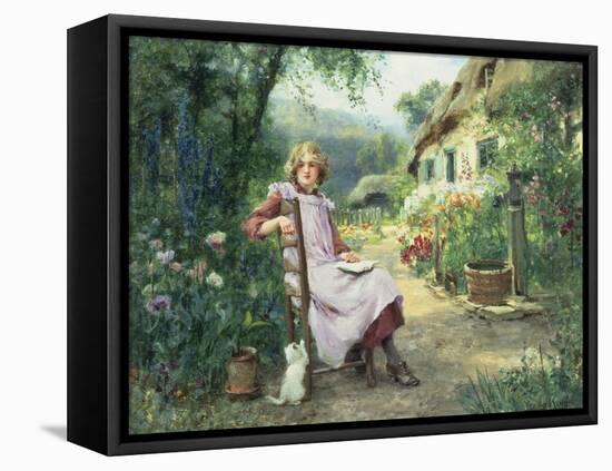 In the Garden-Henry John Yeend King-Framed Premier Image Canvas