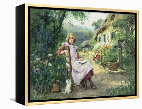 In the Garden-Henry John Yeend King-Framed Premier Image Canvas