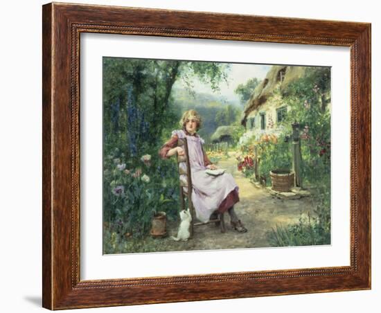 In the Garden-Henry John Yeend King-Framed Giclee Print