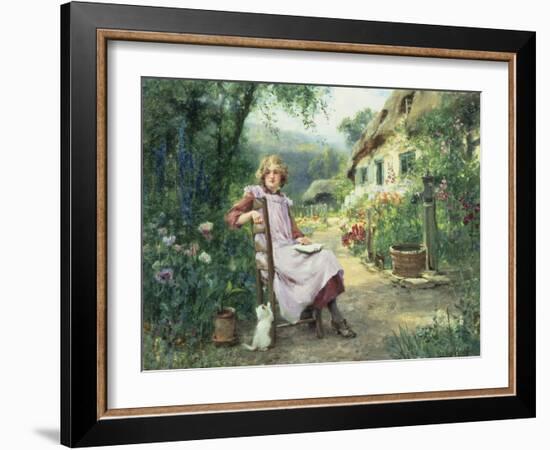 In the Garden-Henry John Yeend King-Framed Giclee Print