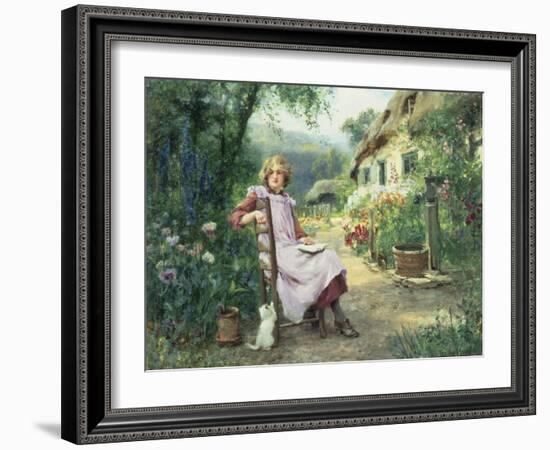 In the Garden-Henry John Yeend King-Framed Giclee Print